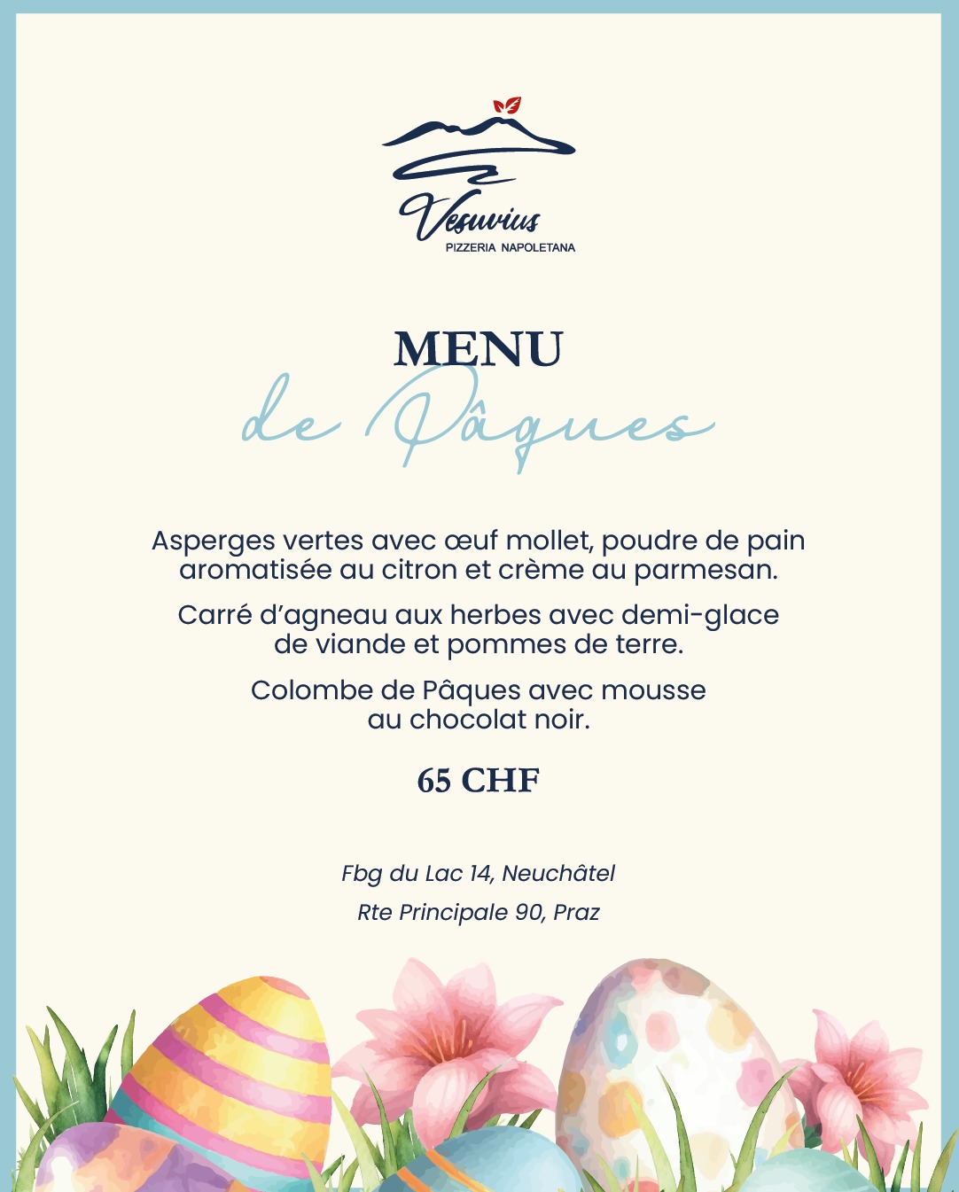 Menu Pasqua